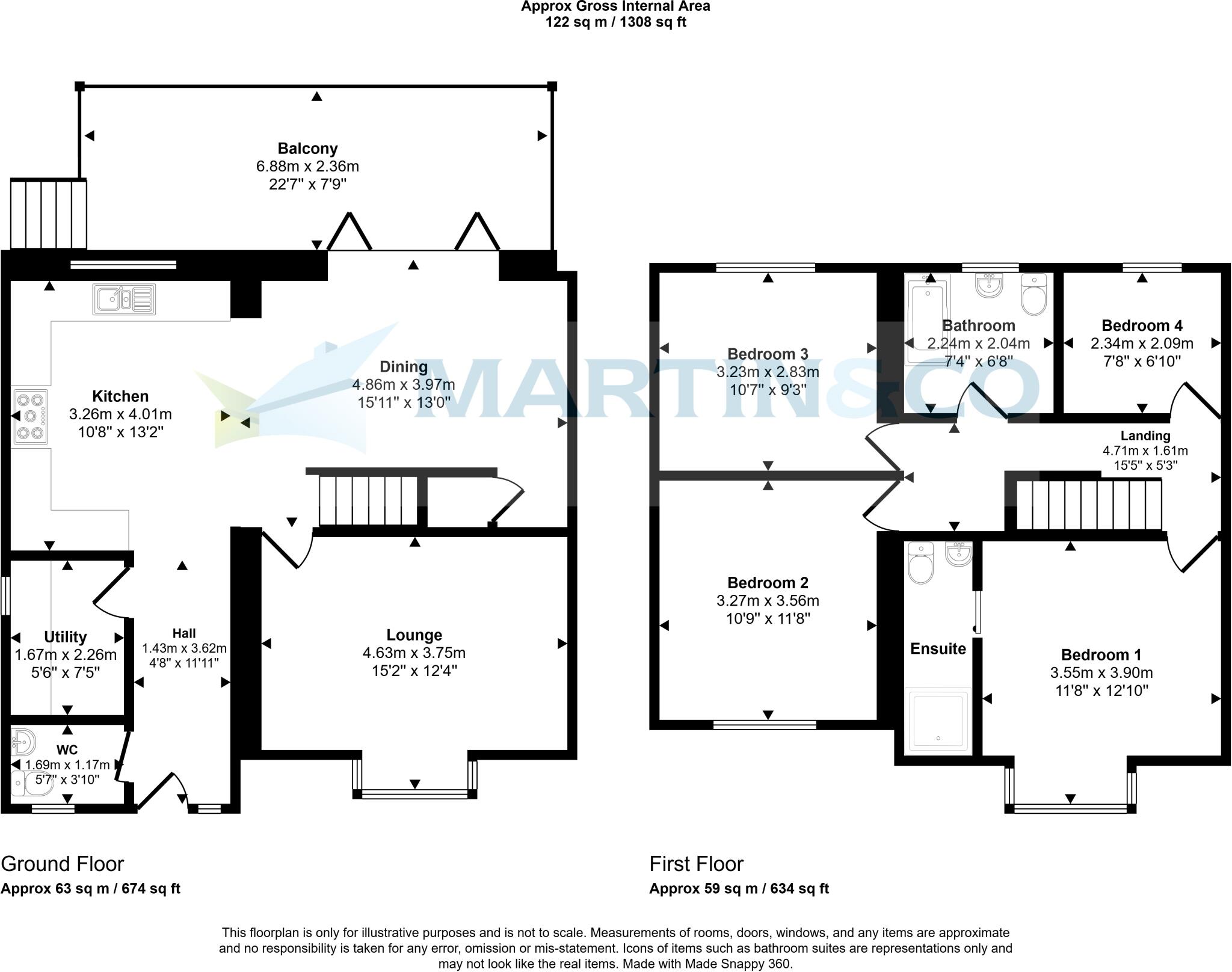 Moorview Drive, Wrose floorplan