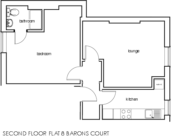 Barons Court, West Bridgford floorplan