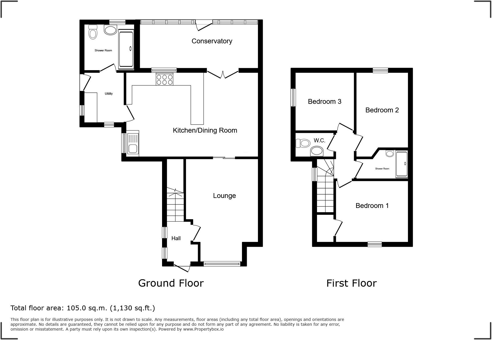 Briddlesford Road, Wootton Bridge, Ryde floorplan
