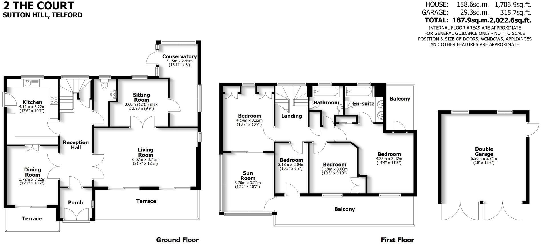2 The Court, Sutton Hill, Telford floorplan