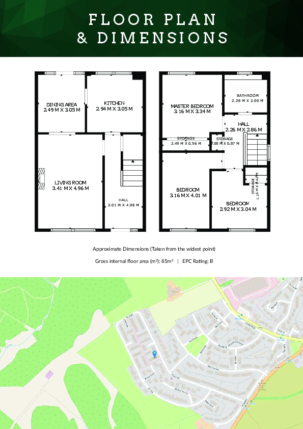 60 Whittret Knowe, Forth, Lanark, ML11 8EG floorplan