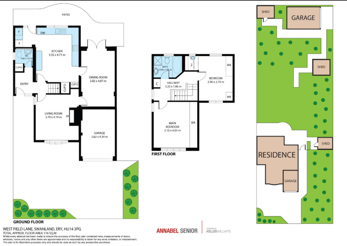 Westfield Lane, Swanland, HU14 floorplan