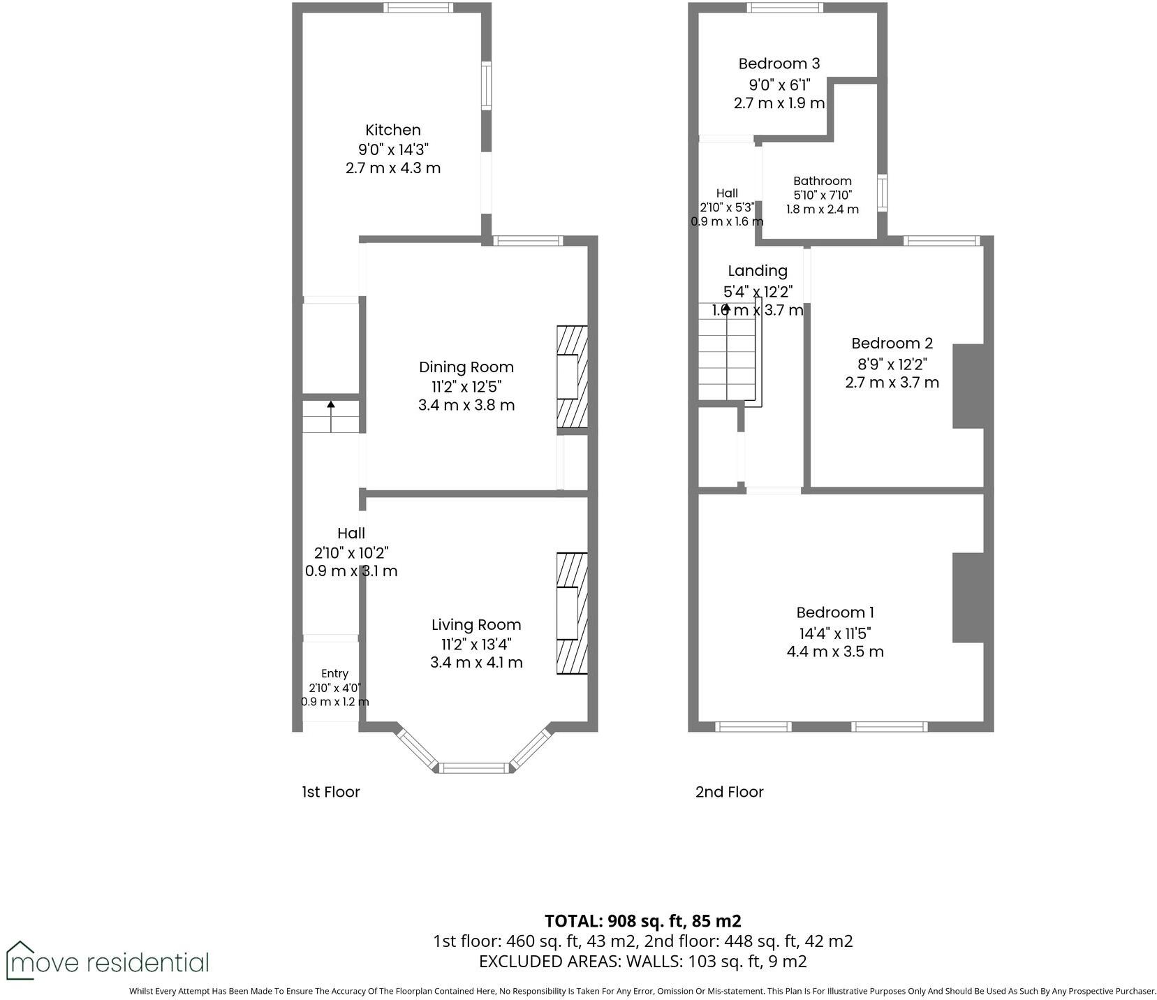 Whitland Road, Liverpool, L6 floorplan