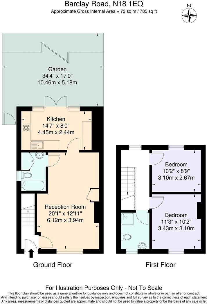 Barclay Road, Edmonton, N18 floorplan
