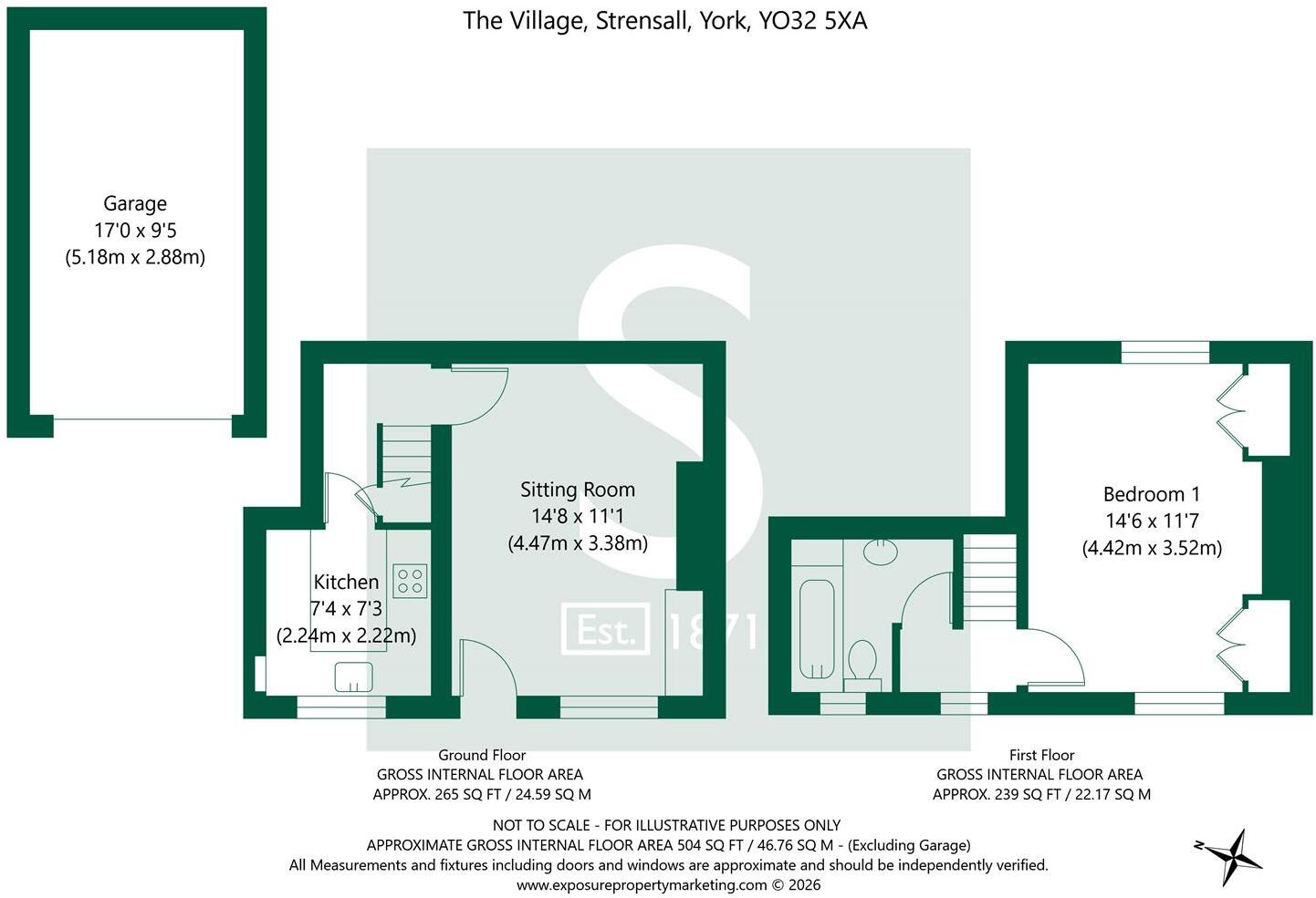 The Village, Strensall, York floorplan