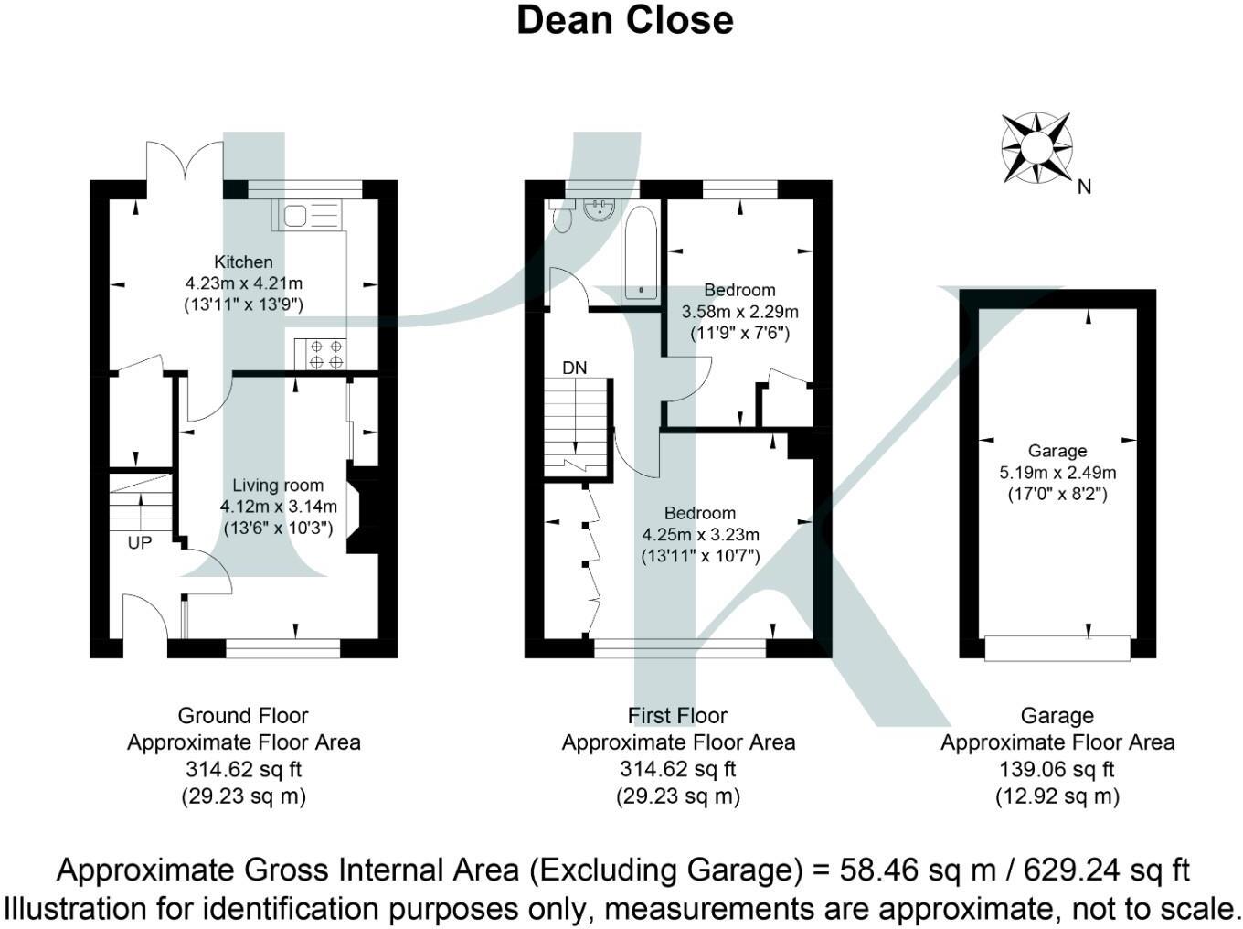 Dean Close, Portslade floorplan