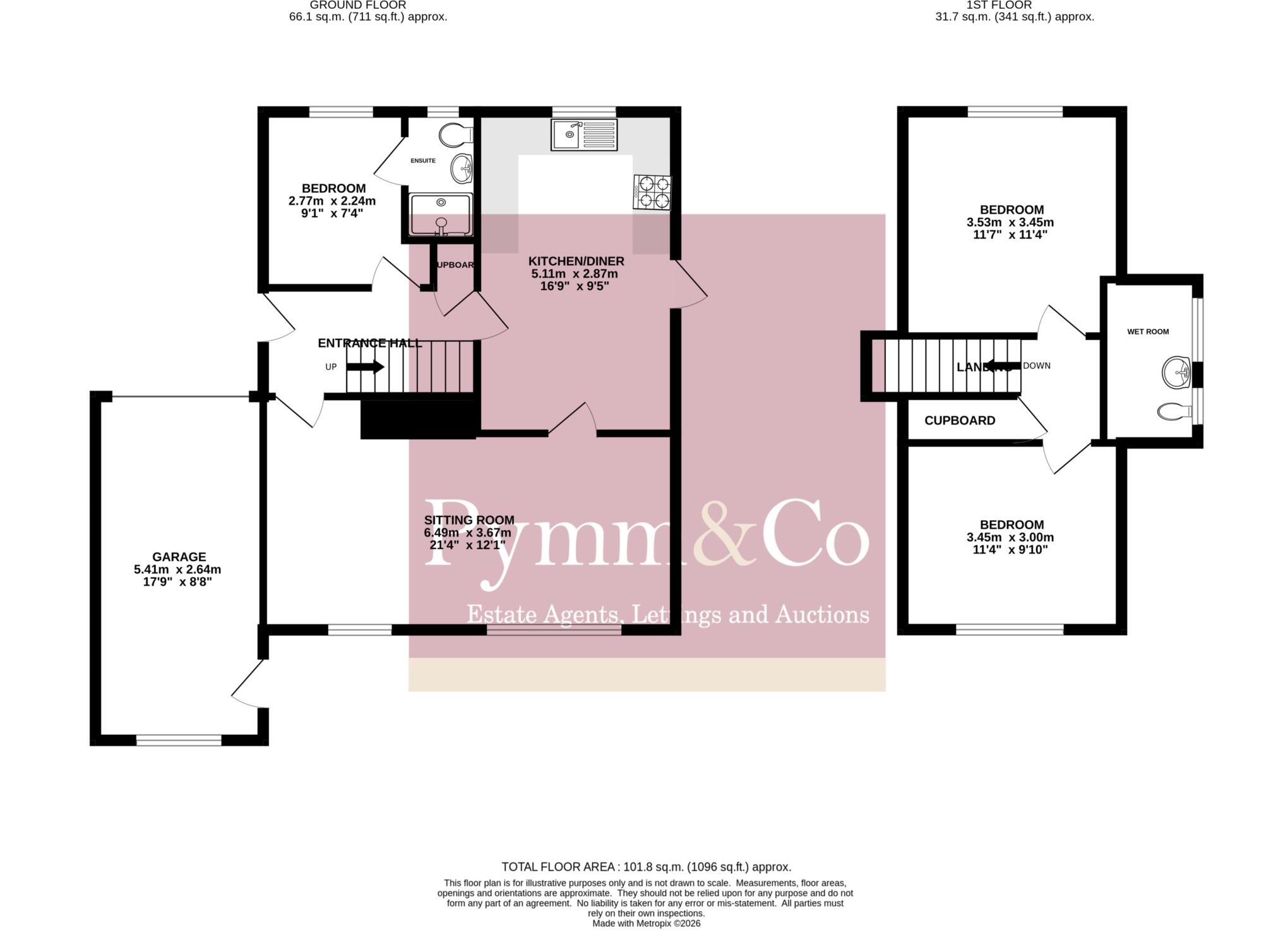 School Lane, Northrepps. floorplan