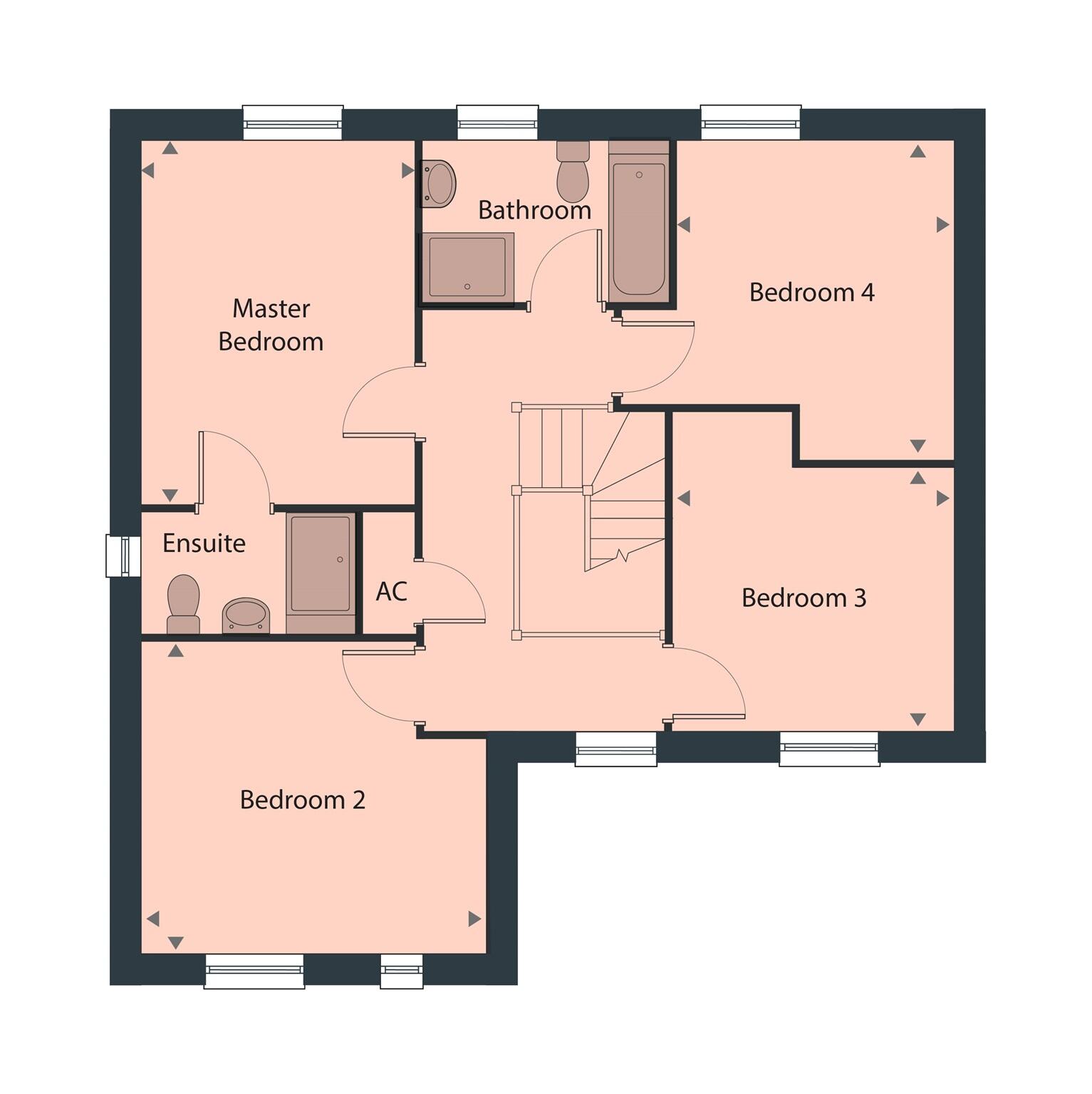 Kings Drive, Cardiff floorplan