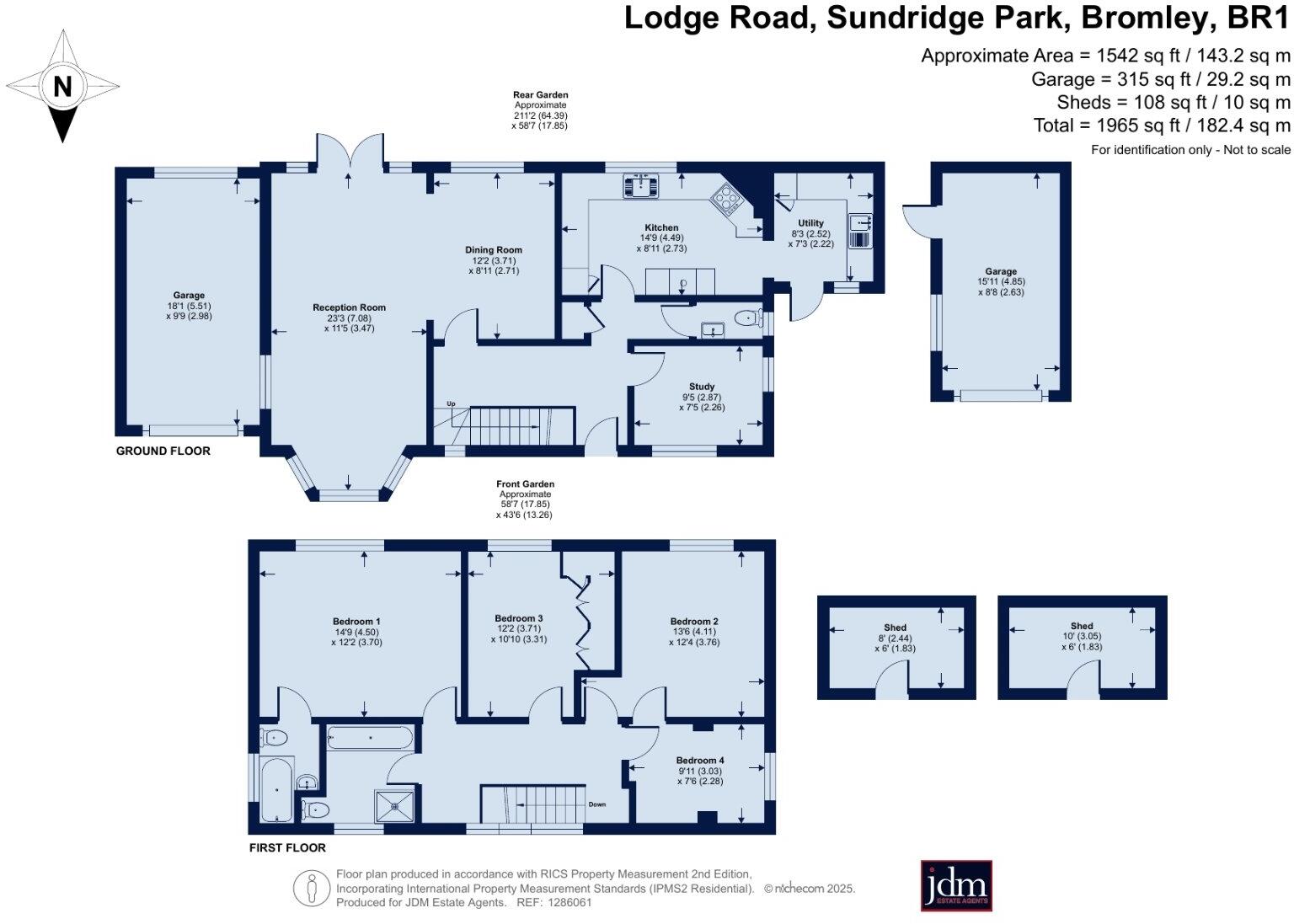 Lodge Road, Sundridge Park, Bromley, BR1 floorplan