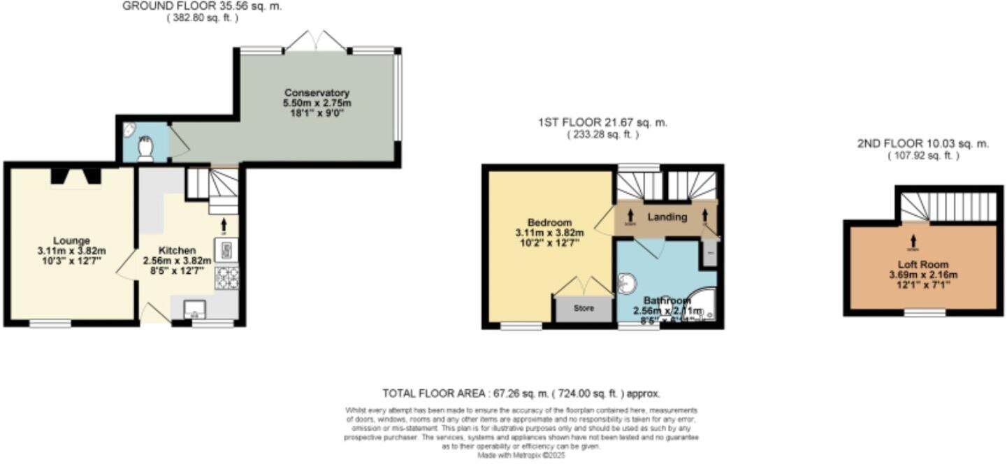 George Alley, Deal, Kent, CT14 floorplan