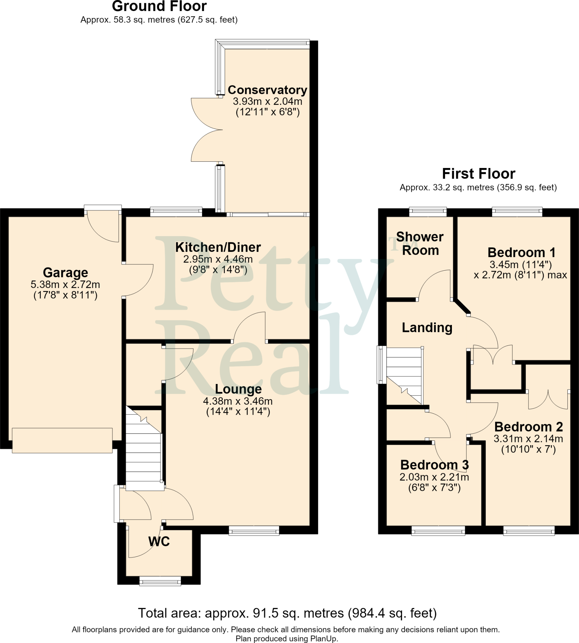 Beckside Close, Trawden floorplan