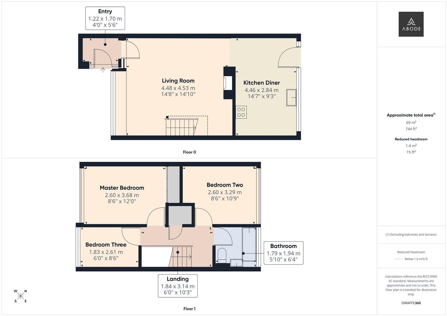 Priorylands, Stretton, Burton-On-Trent floorplan