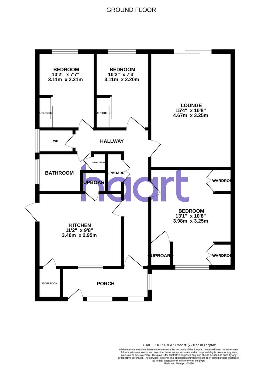 Alexandra Road, Biggin Hill floorplan