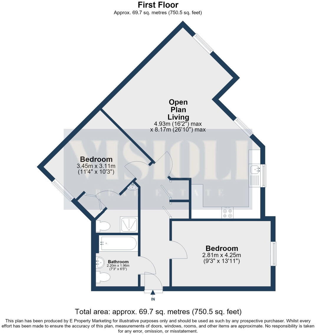 Barrosa Road, Aldershot, GU11 floorplan