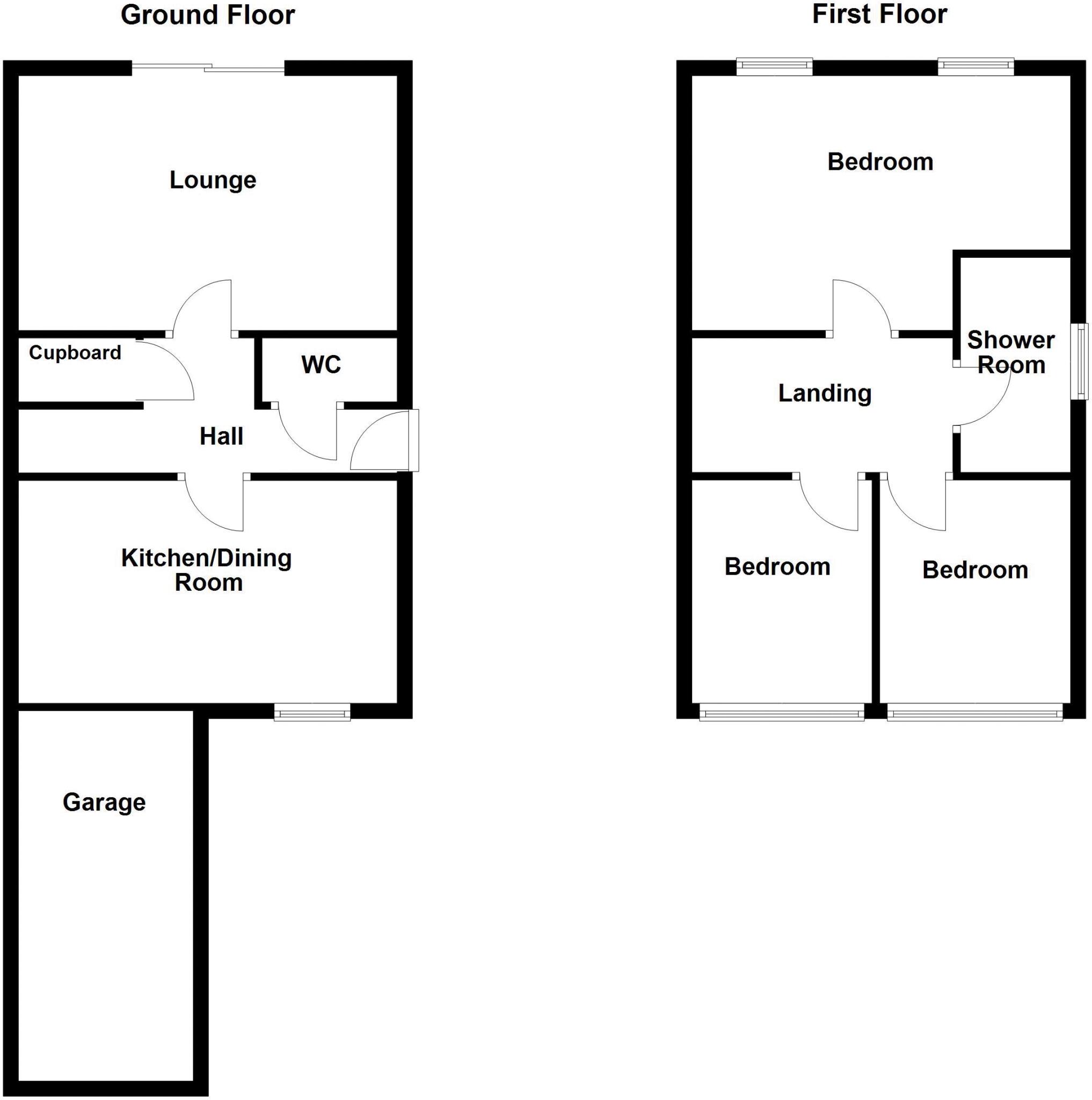 Howdles Lane, Brownhills, Walsall WS8 7PL floorplan