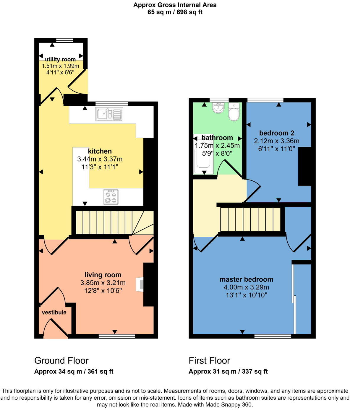 Flower Street, Carlisle, CA1 2JN floorplan