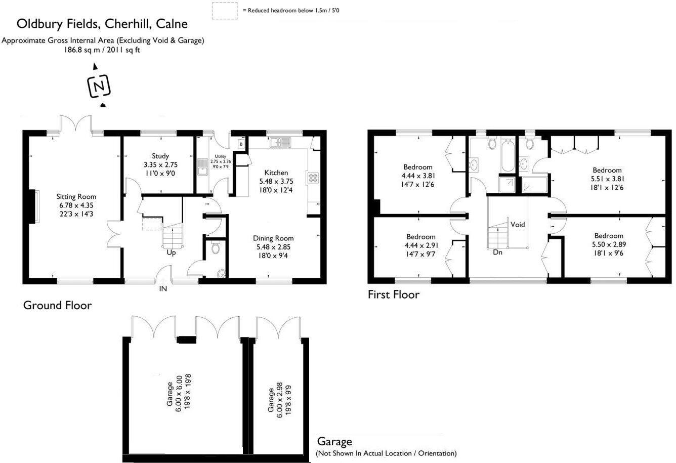 Oldbury Fields, Cherhill floorplan