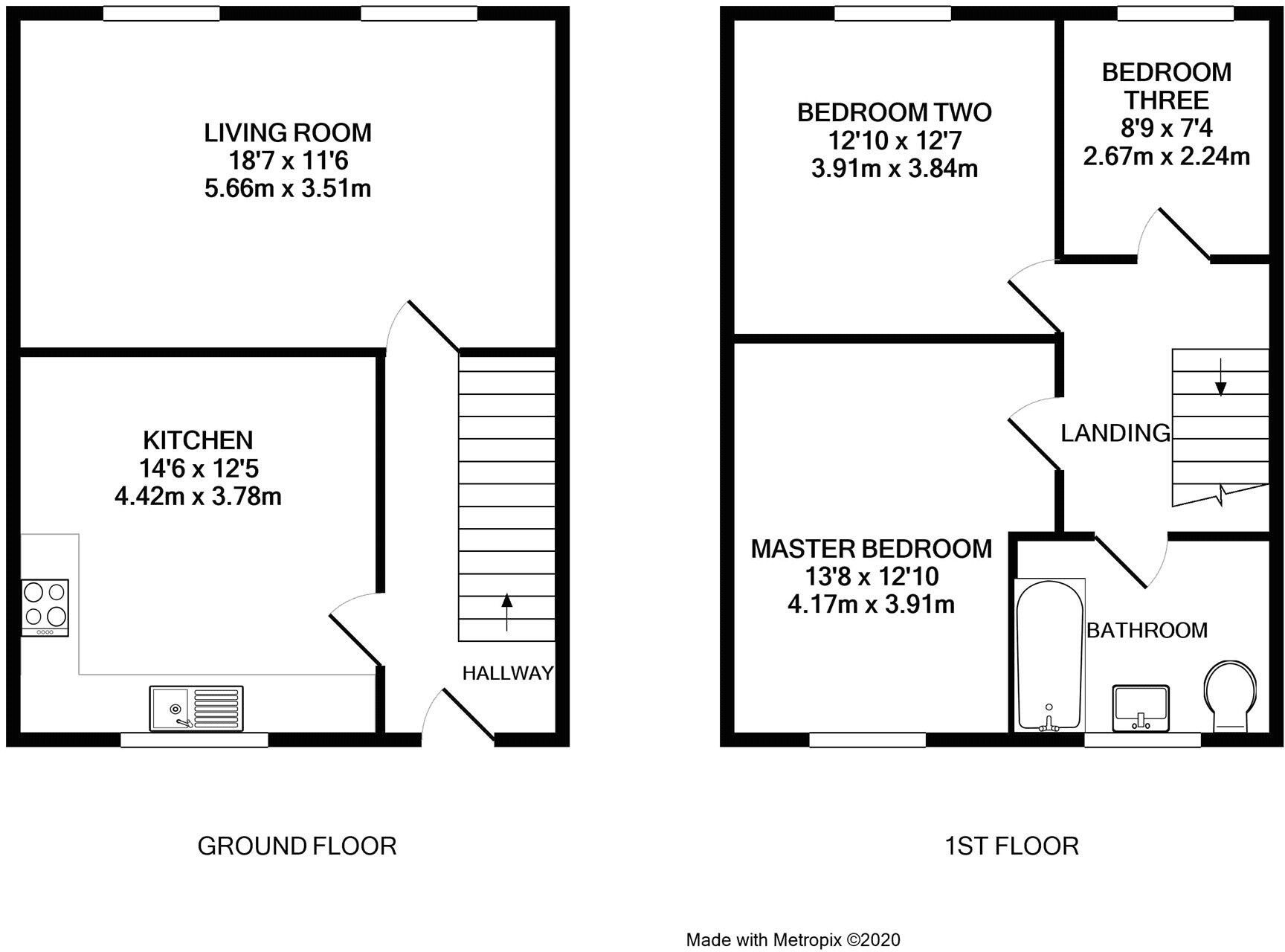 Yorktown Road, Sandhurst, Berkshire, GU47 floorplan