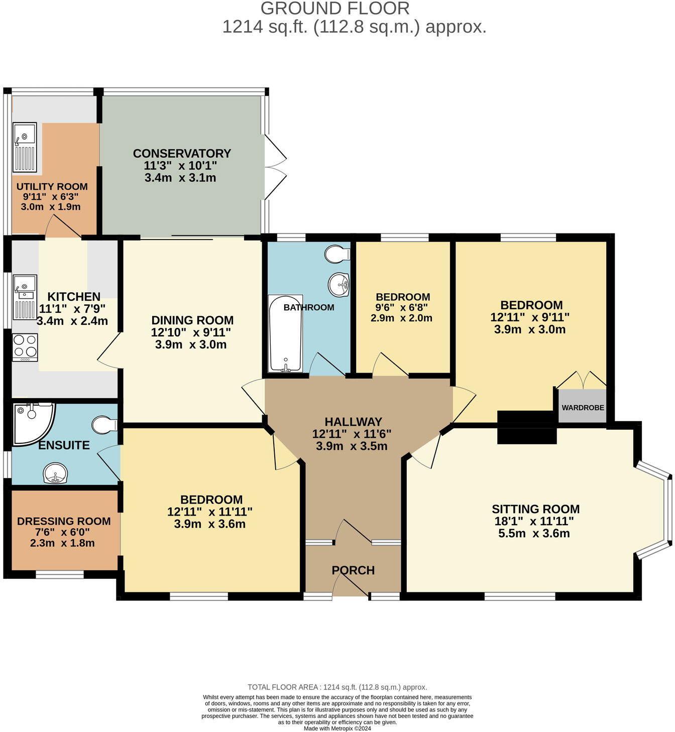 Madresfield Road, Malvern, WR14 floorplan