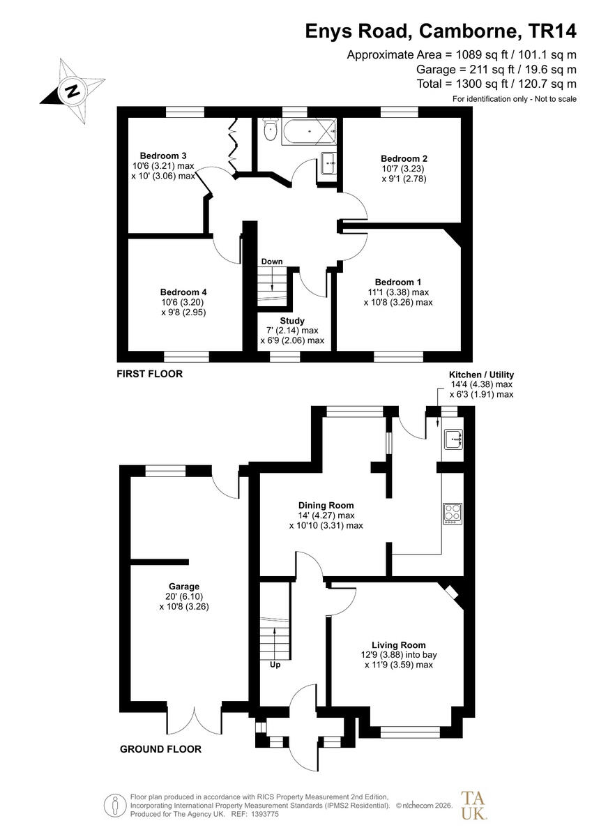 Enys Road, Camborne, TR14 floorplan
