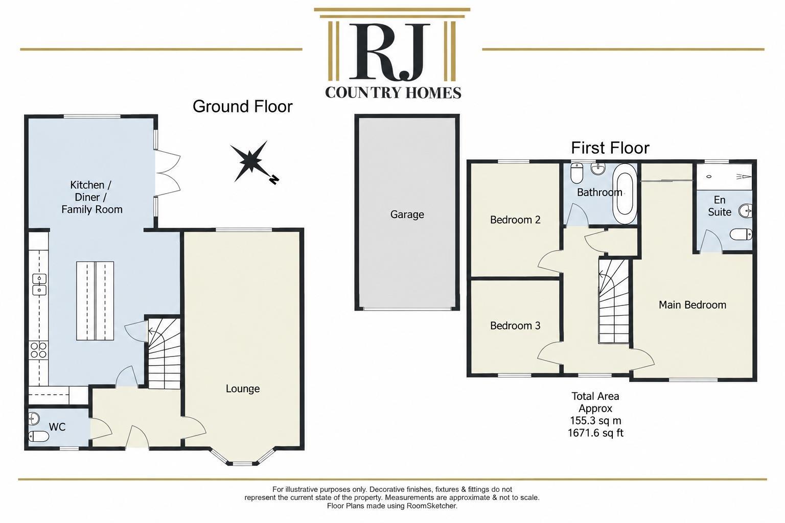 Banks Close, Hallow, Worcester floorplan