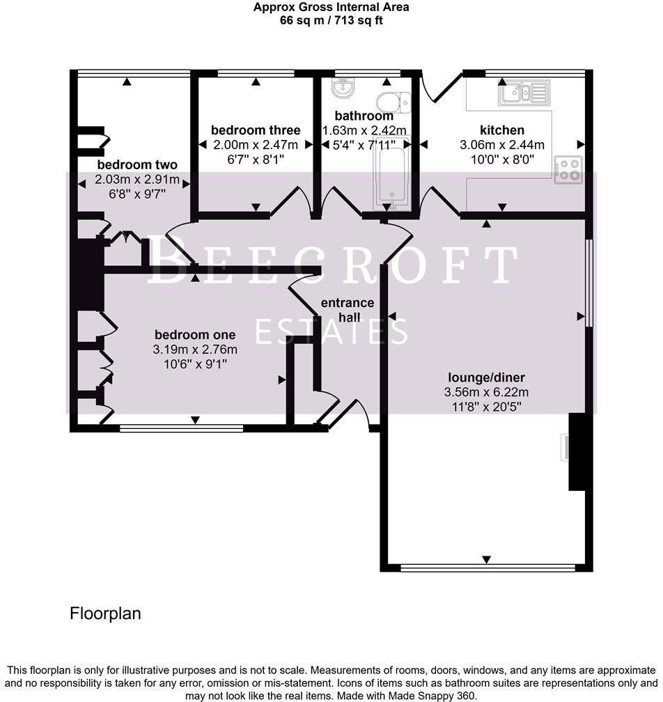 South Lea Drive, Hoyland, Barnsley floorplan