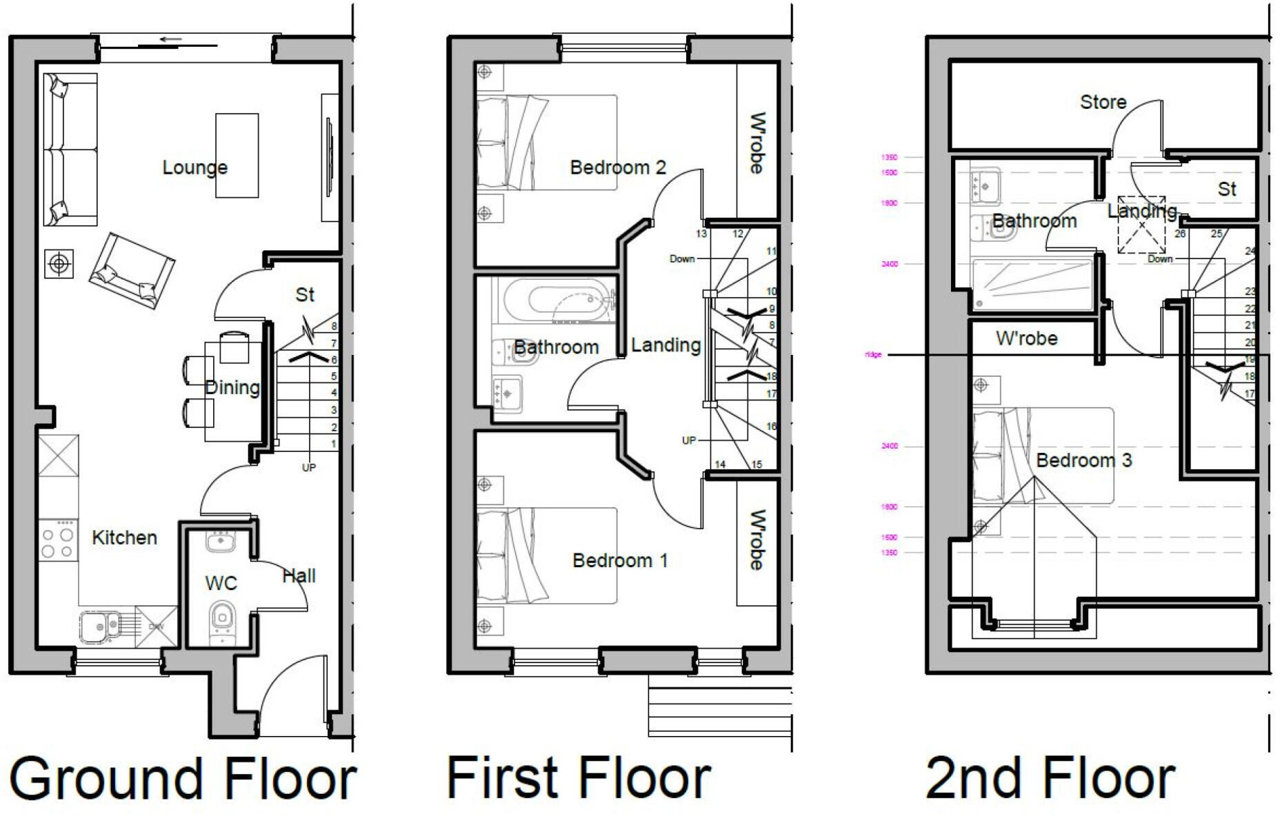 Plot 23 Oatlands, Oatlands Road, Andreas, IM7 4ER floorplan