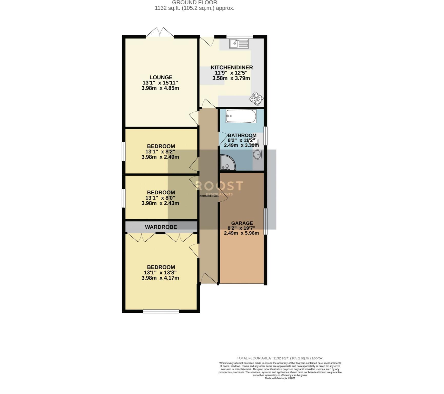 Clifton Road, Grimsby floorplan