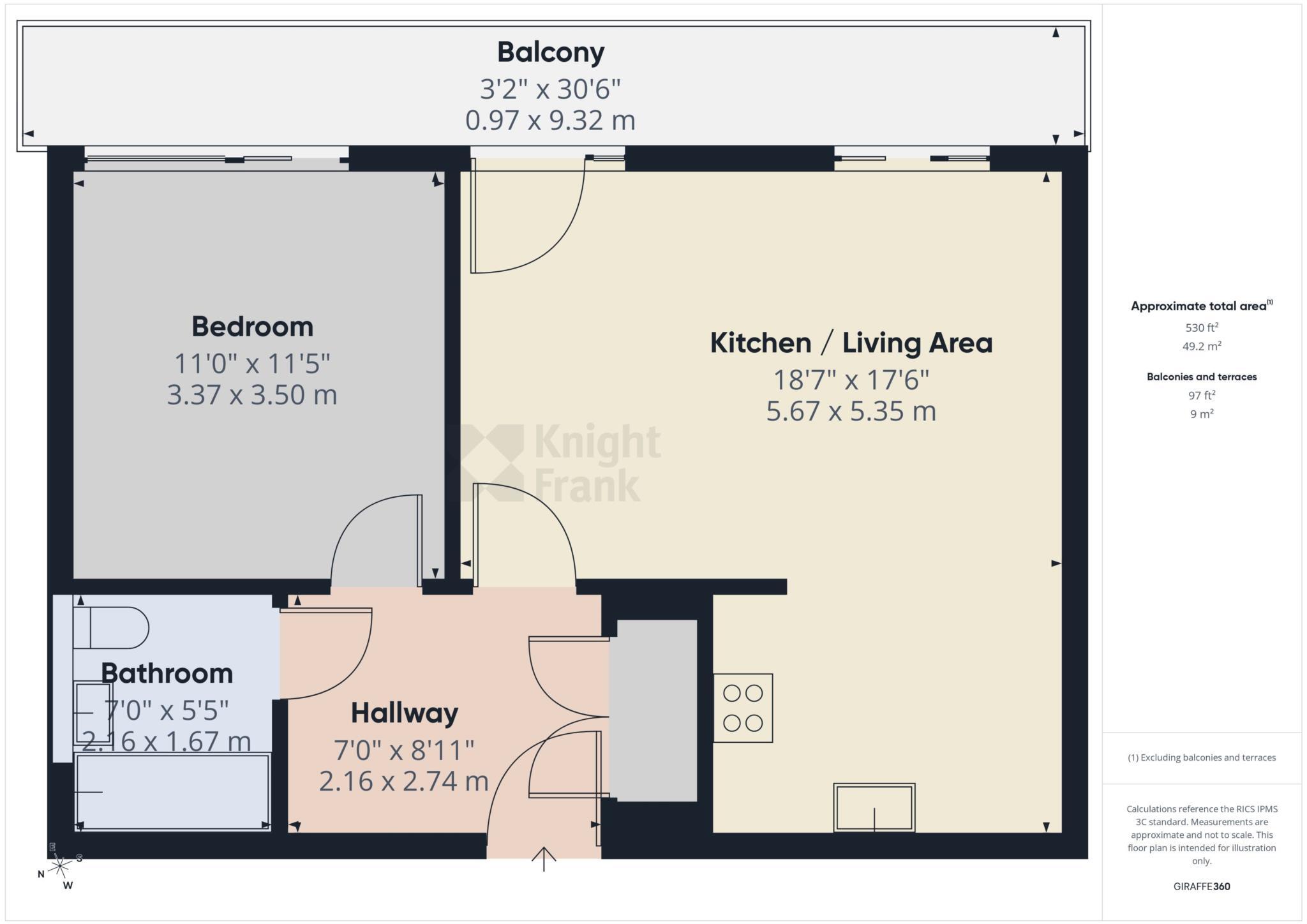 Soave, St Helier floorplan