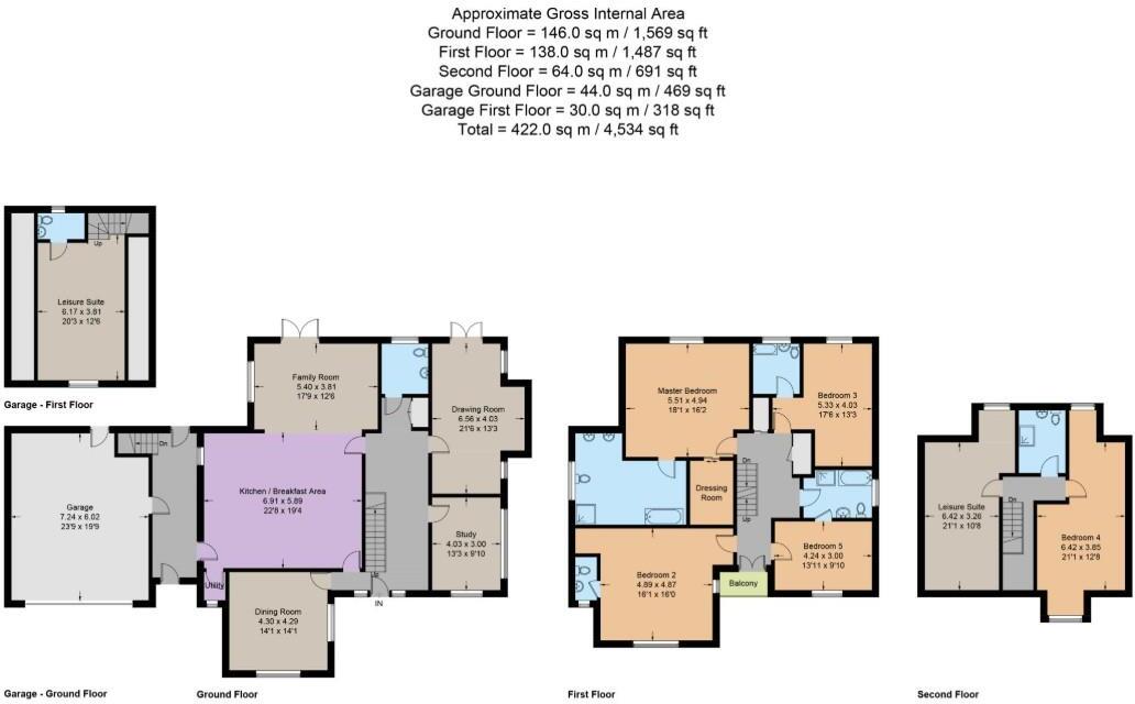 The Spinney, Gerrards Cross SL9 floorplan