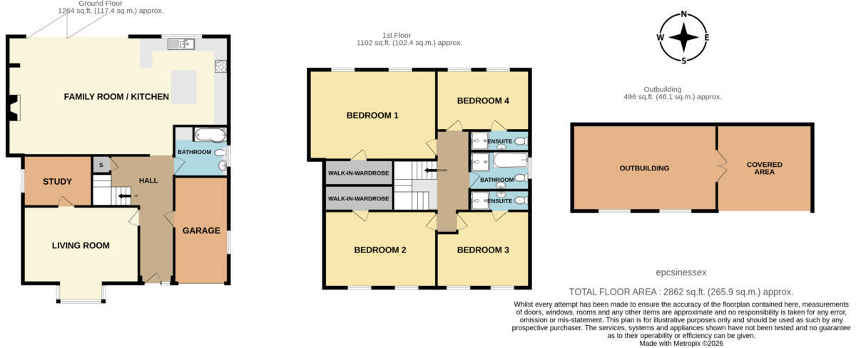 Tawny Avenue, Upminster, Essex floorplan