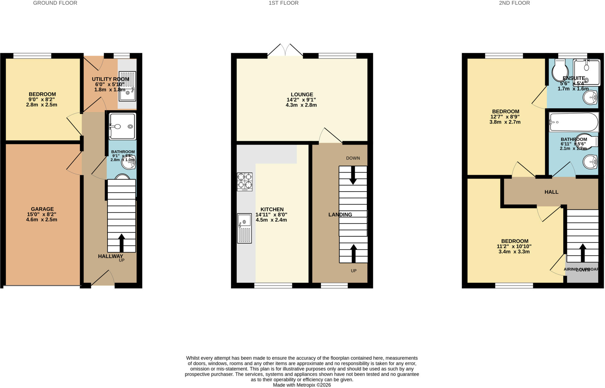 Parkedge Close, Leigh, Lancashire floorplan
