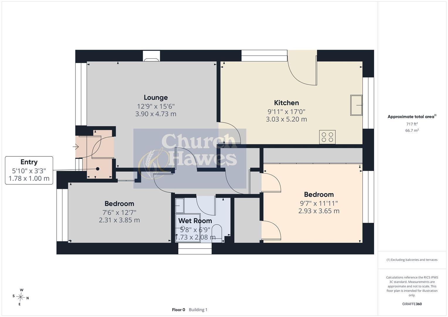 Foulgar Close, South Woodham Ferrers floorplan