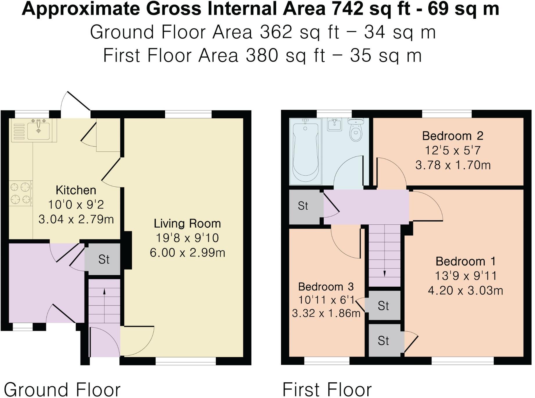 Upper Stoneyfield, Harlow, Essex, CM19 floorplan
