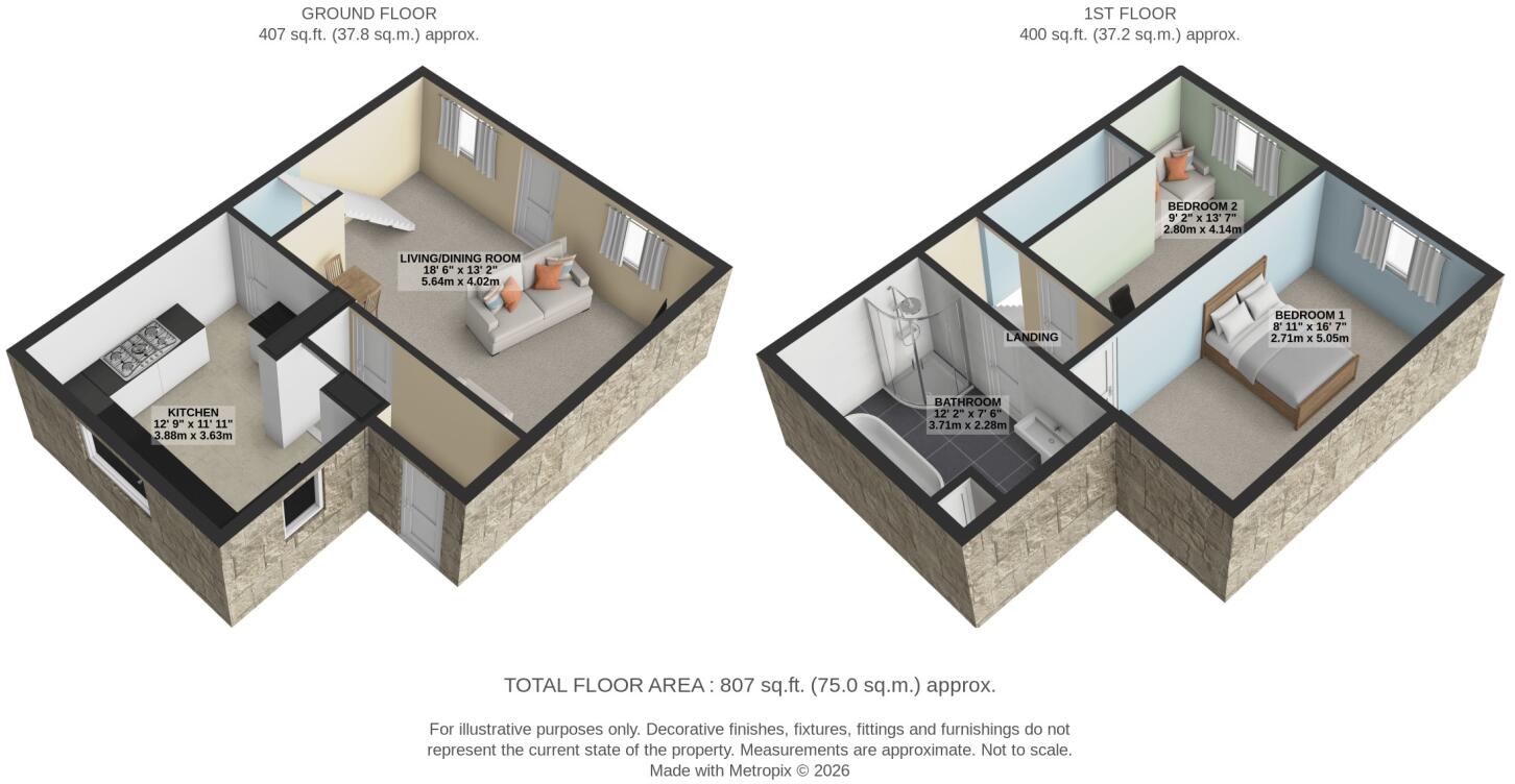 Burnlee Green, Liphill Bank Road, Holmfirth, HD9 floorplan