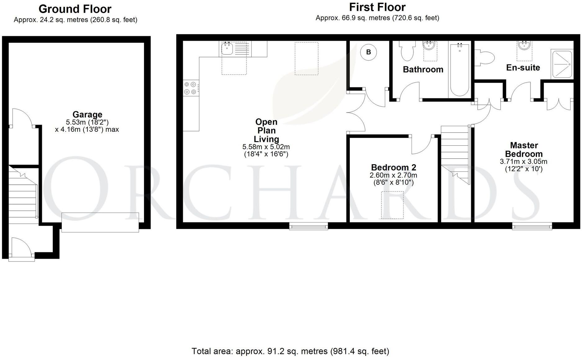 Trilley Fields, Maulden, MK45 floorplan