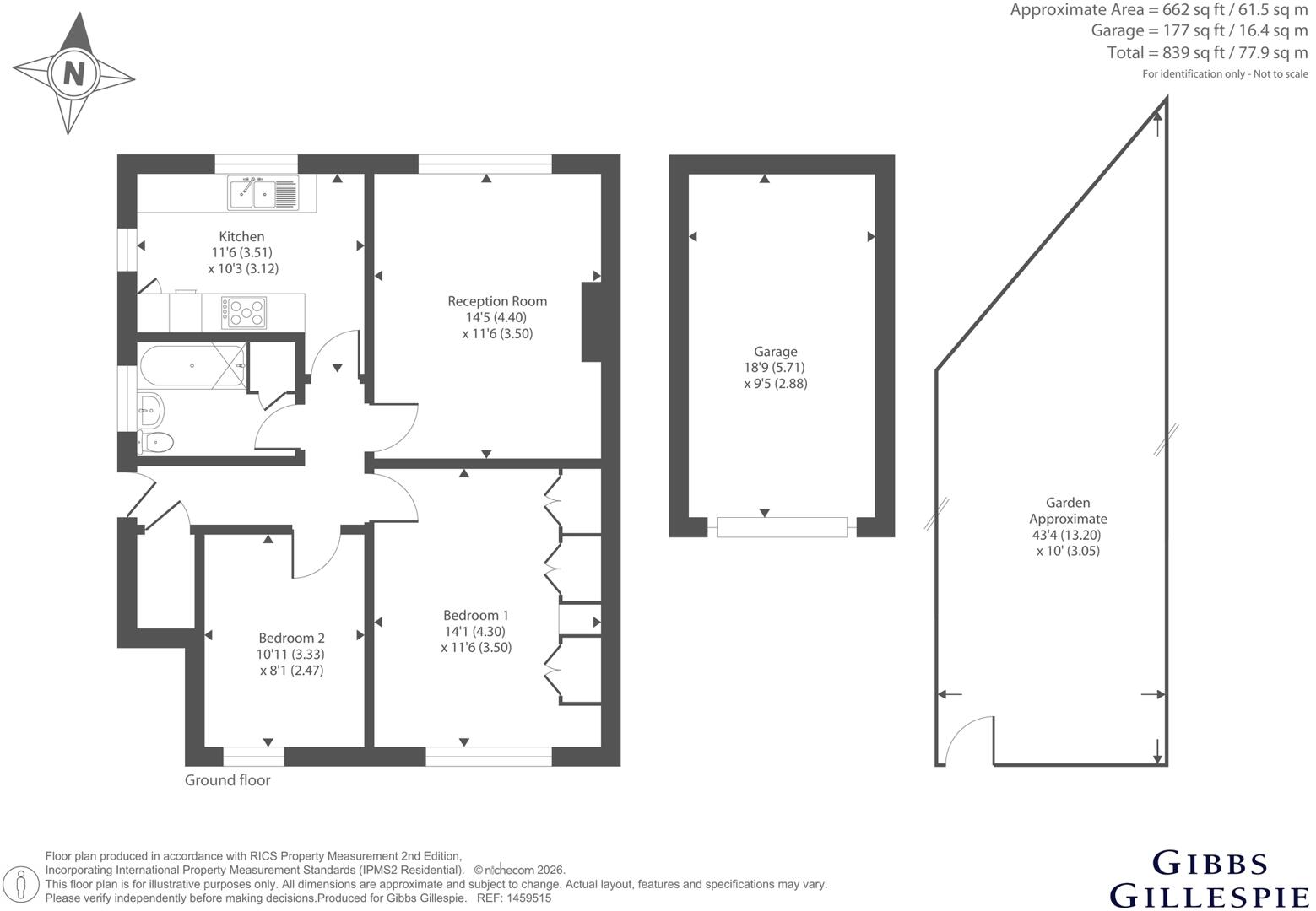 Whitby Road, Ruislip, Middlesex floorplan