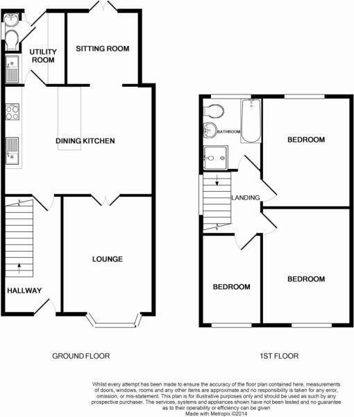 Scargill Avenue, Newthorpe, Nottingham floorplan