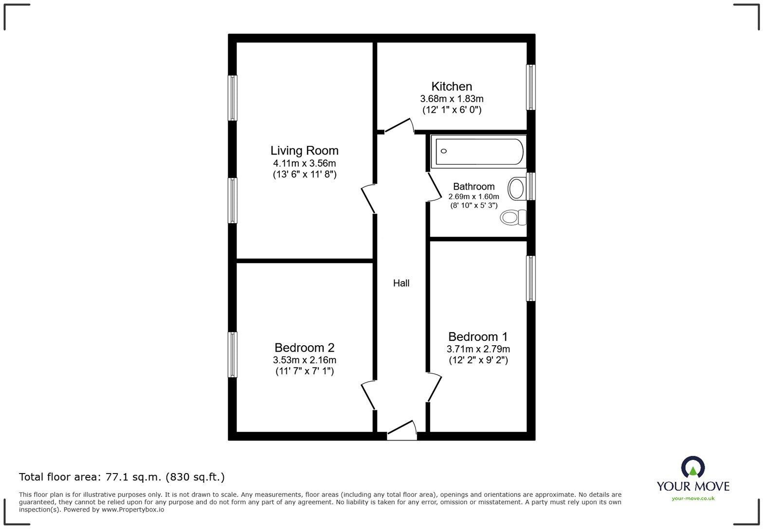 Station Road, Hinckley, Leicestershire, LE10 floorplan