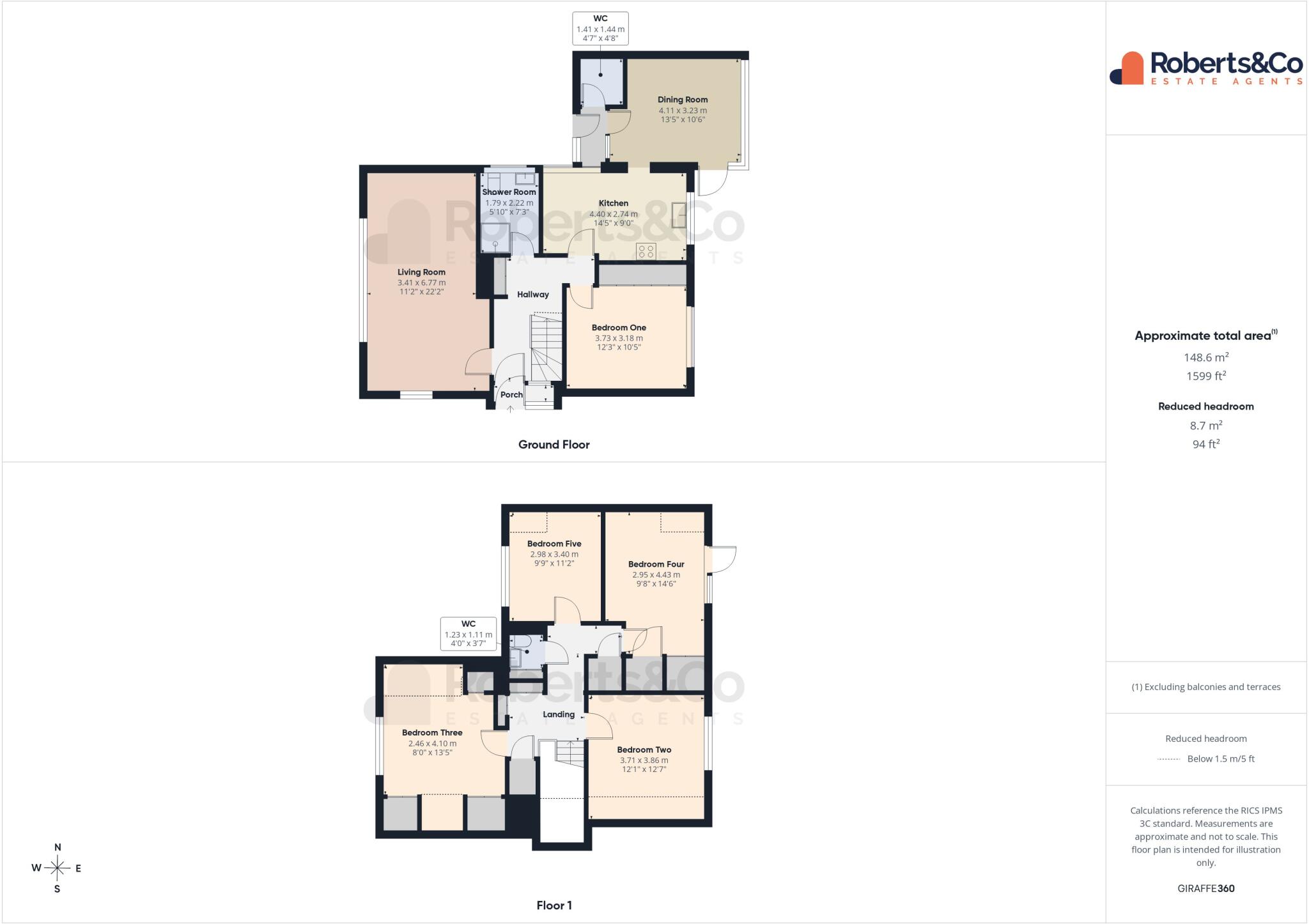 Franklands, Longton floorplan