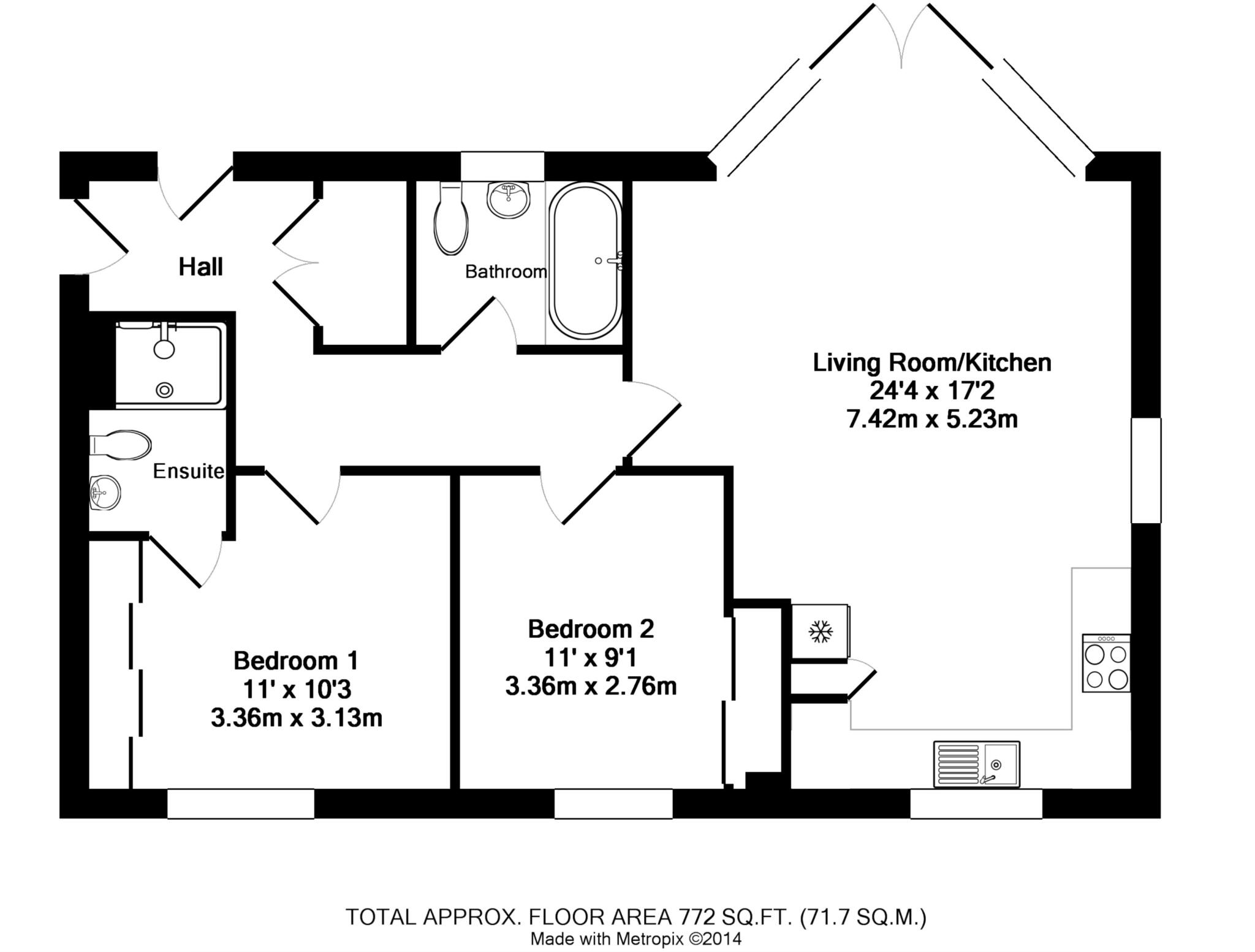London Street, Reading, RG1 floorplan