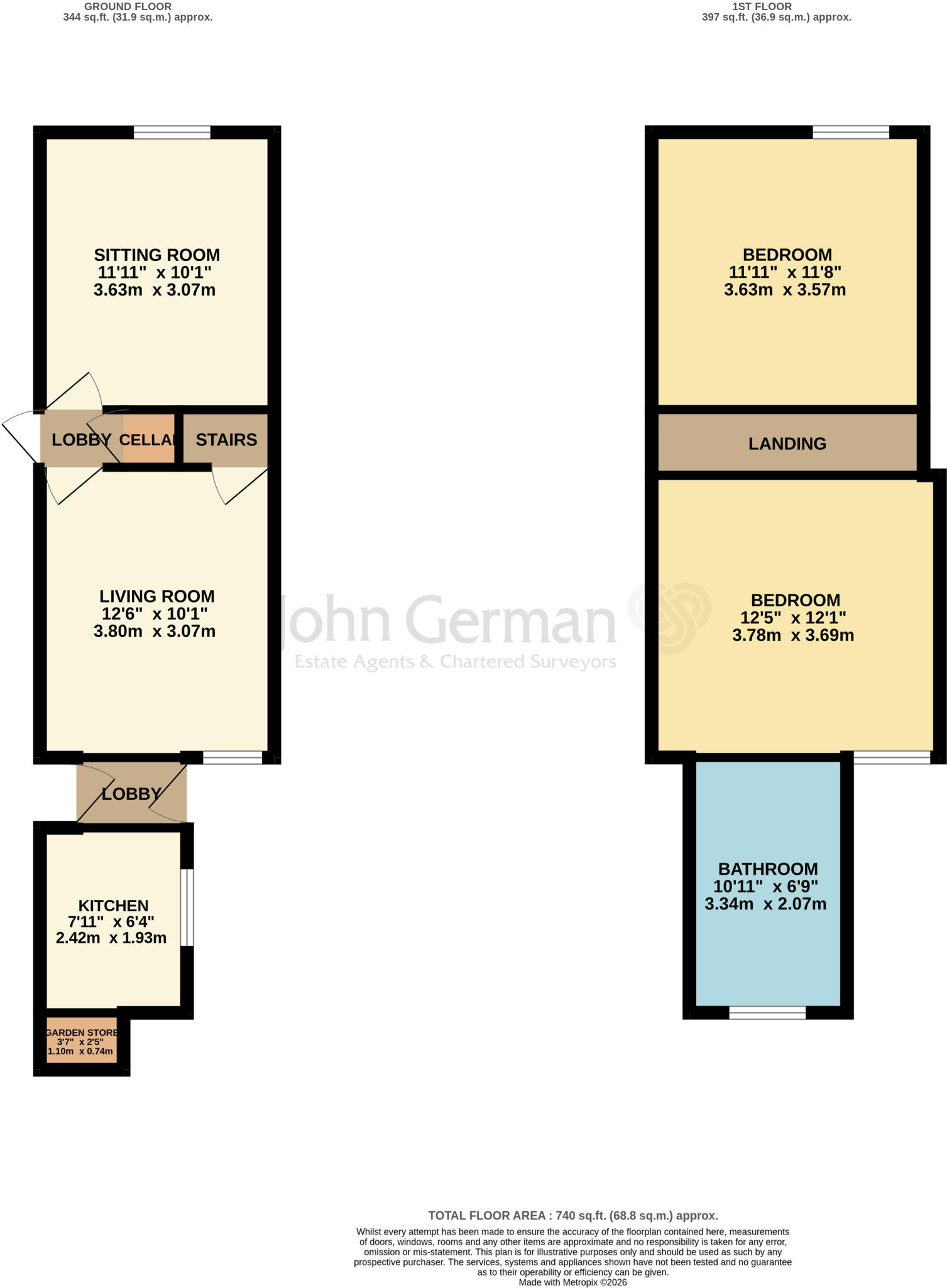 Camden Street, Derby floorplan