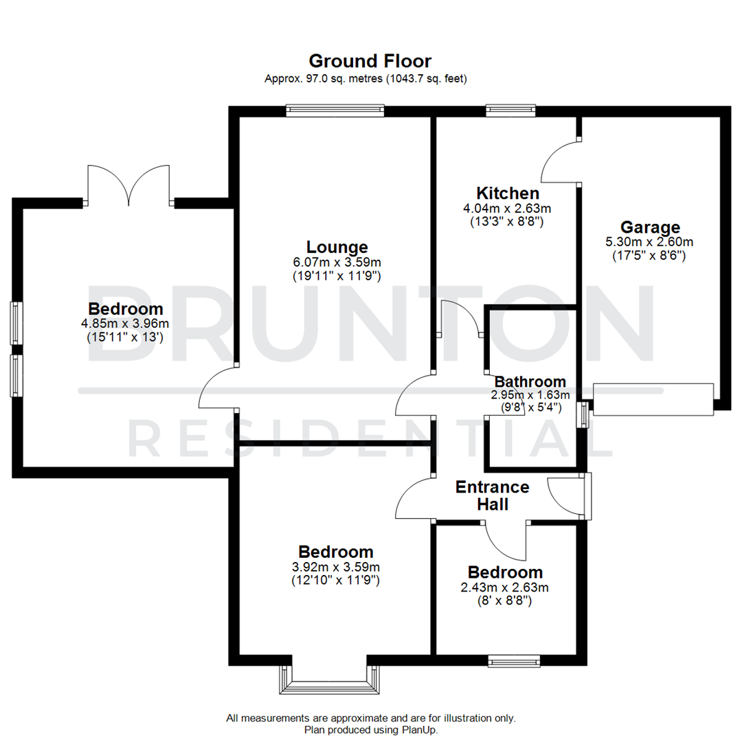 Felton Close, Morpeth, NE61 floorplan