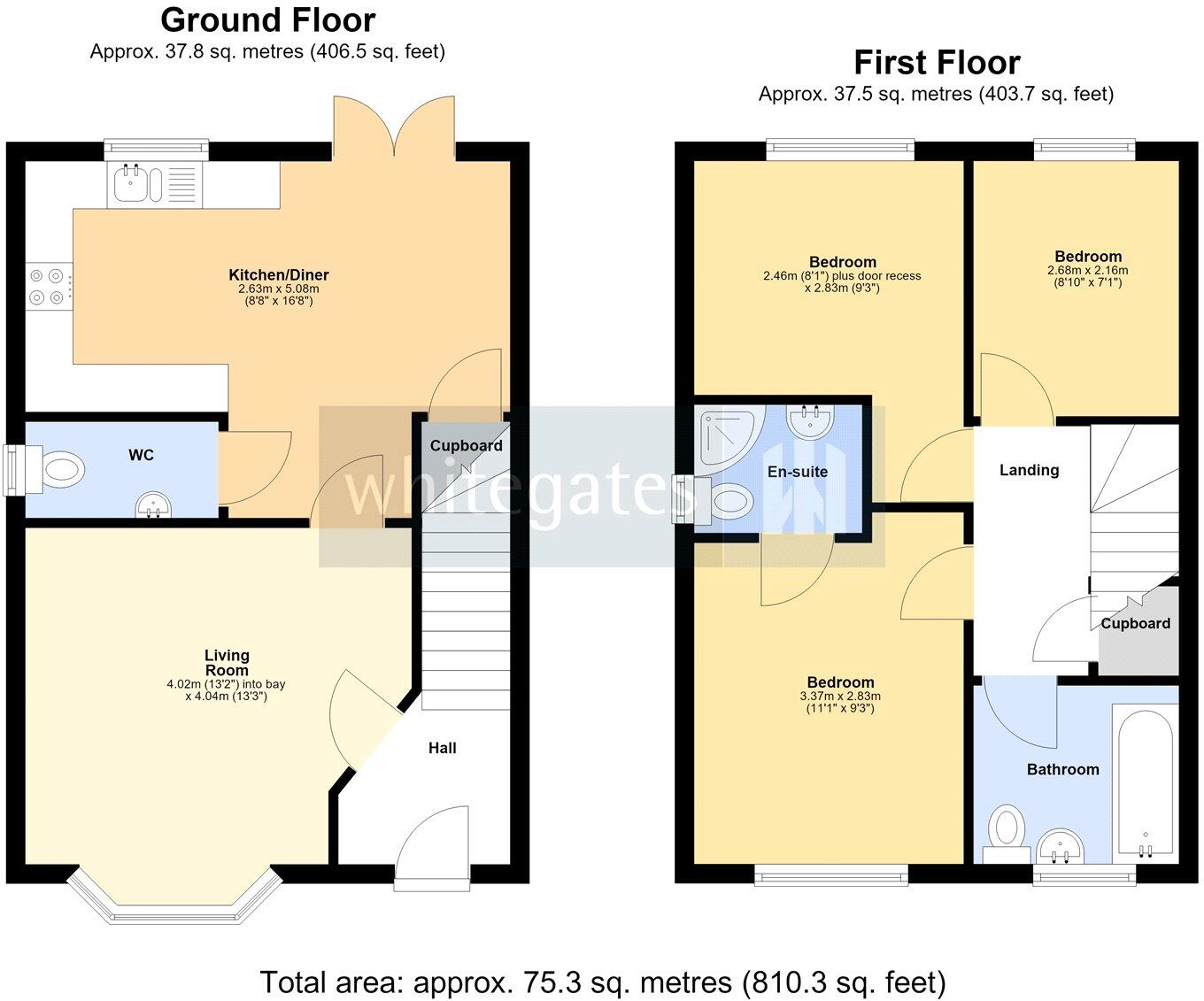 Middleton Drive, Prescot, Merseyside, L35 floorplan