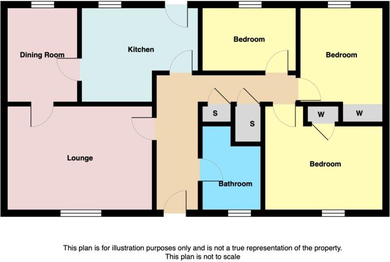Meikle Crescent, Greengairs, ML6 7UQ floorplan