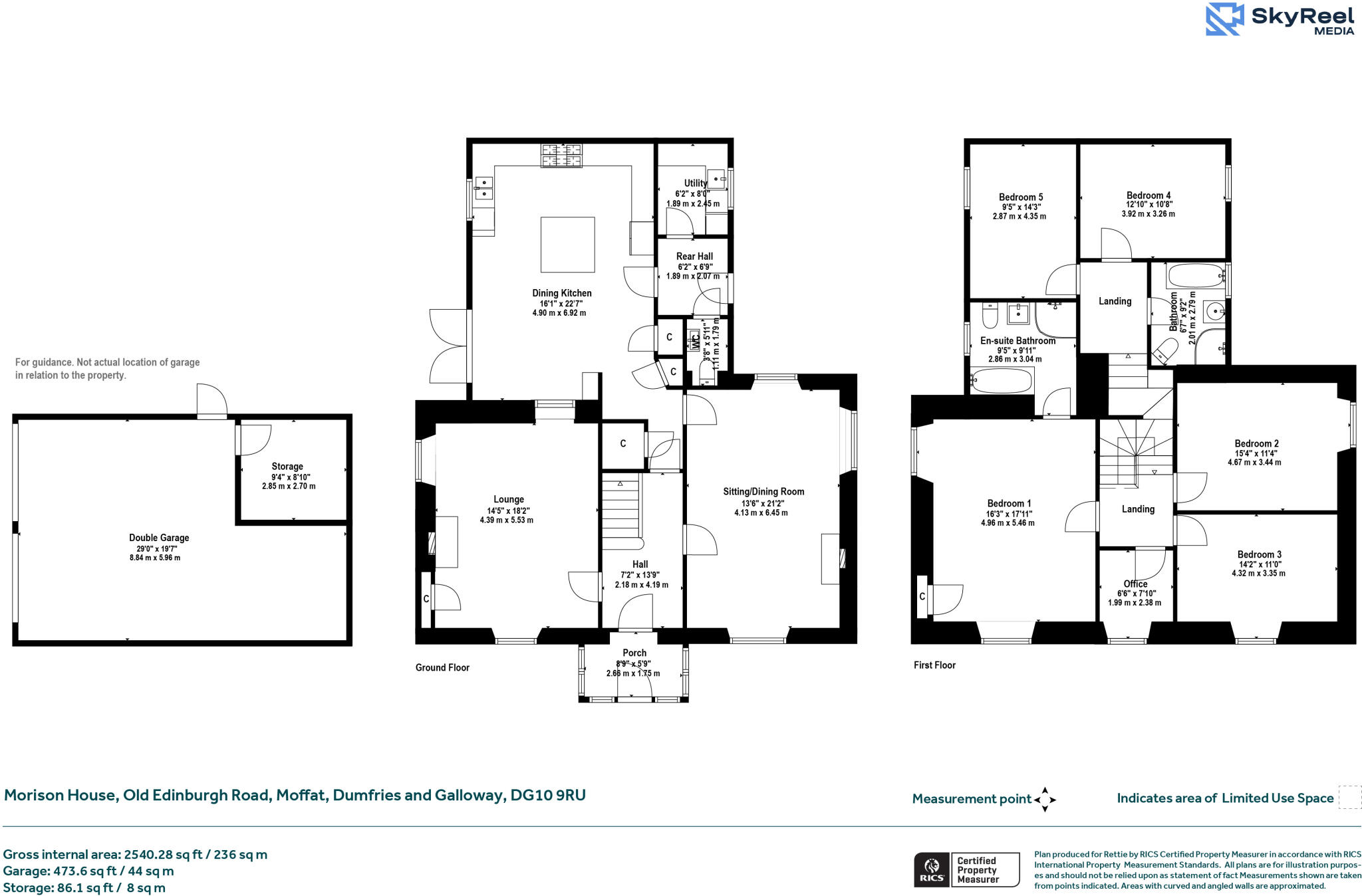 Old Edinburgh Road, Moffat, Dumfries and Galloway floorplan