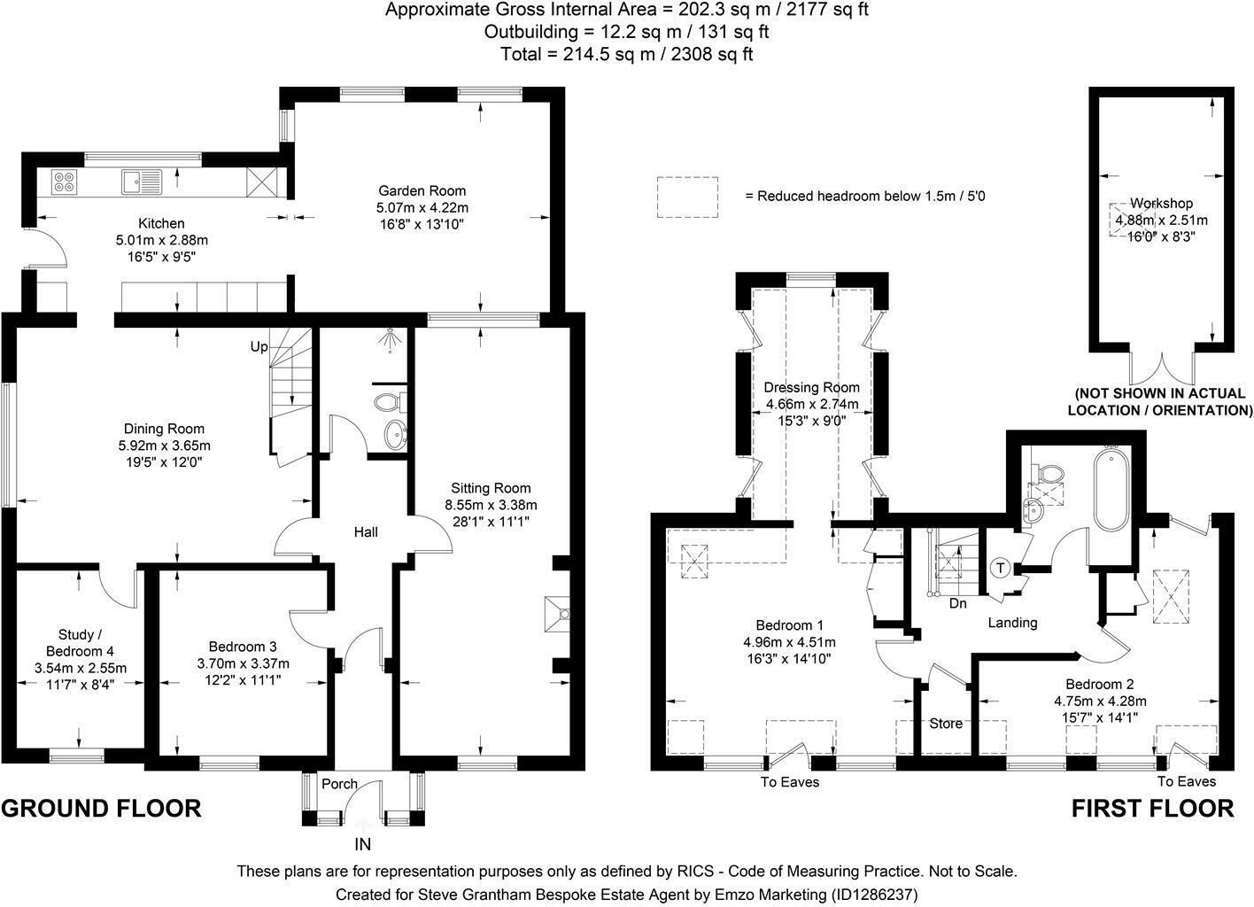 Green Lane, Clanfield floorplan