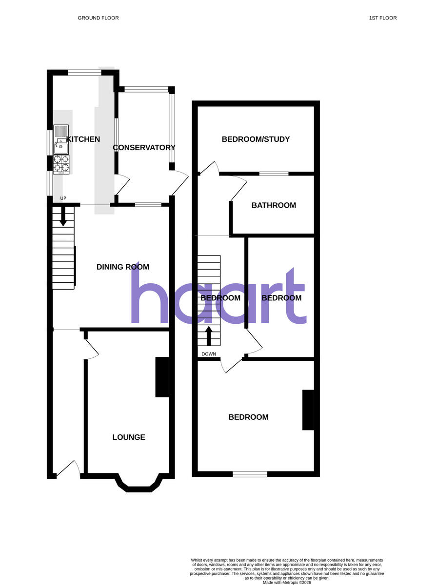 Abbs Cross Lane, Hornchurch floorplan