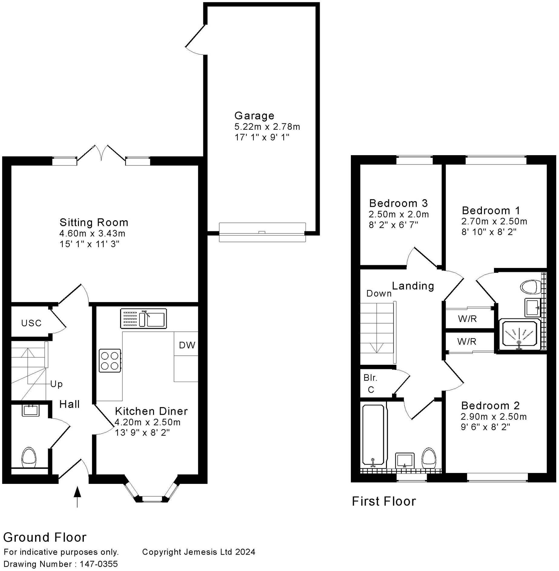 Eden Drive, Wells floorplan