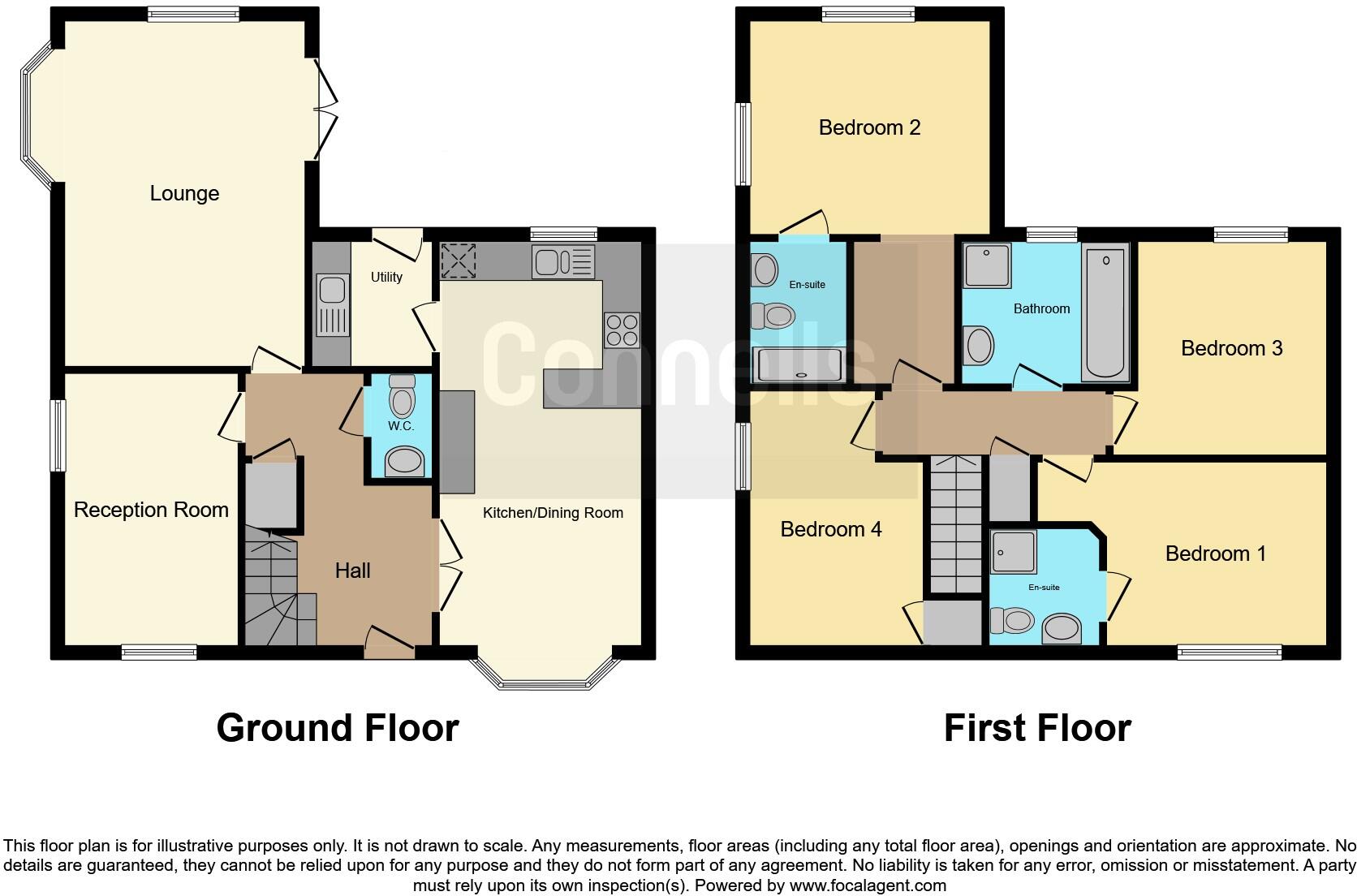 Forbes Close, Telford floorplan